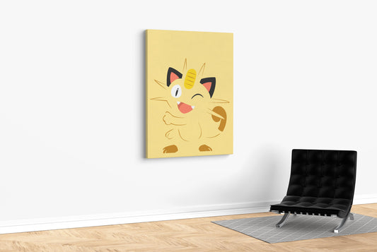 Meowth  - Canvas