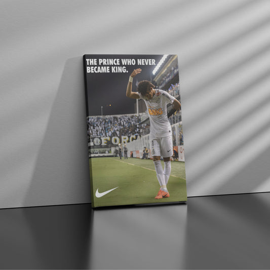 Neymar "The prince who never became king" - Canvas
