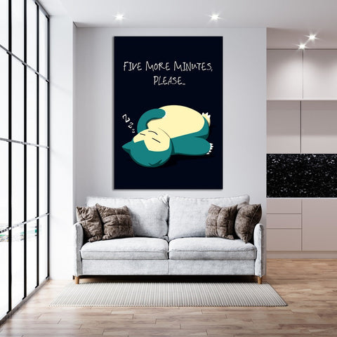 Snorlax  - Canvas