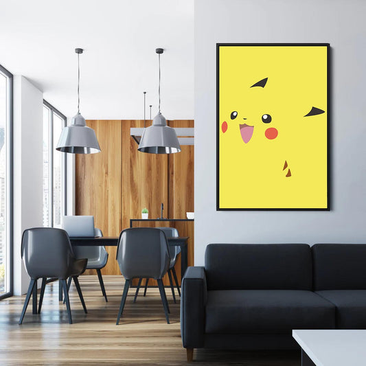 Yellow Pikachu  - Poster