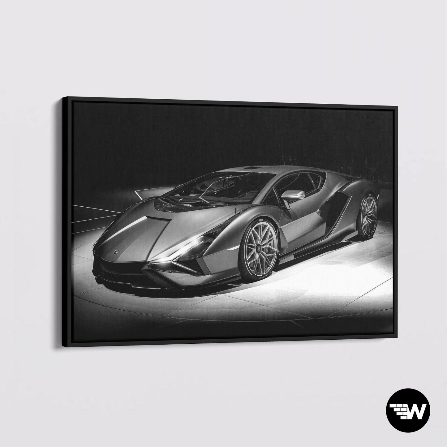 Lambo - Black - Poster