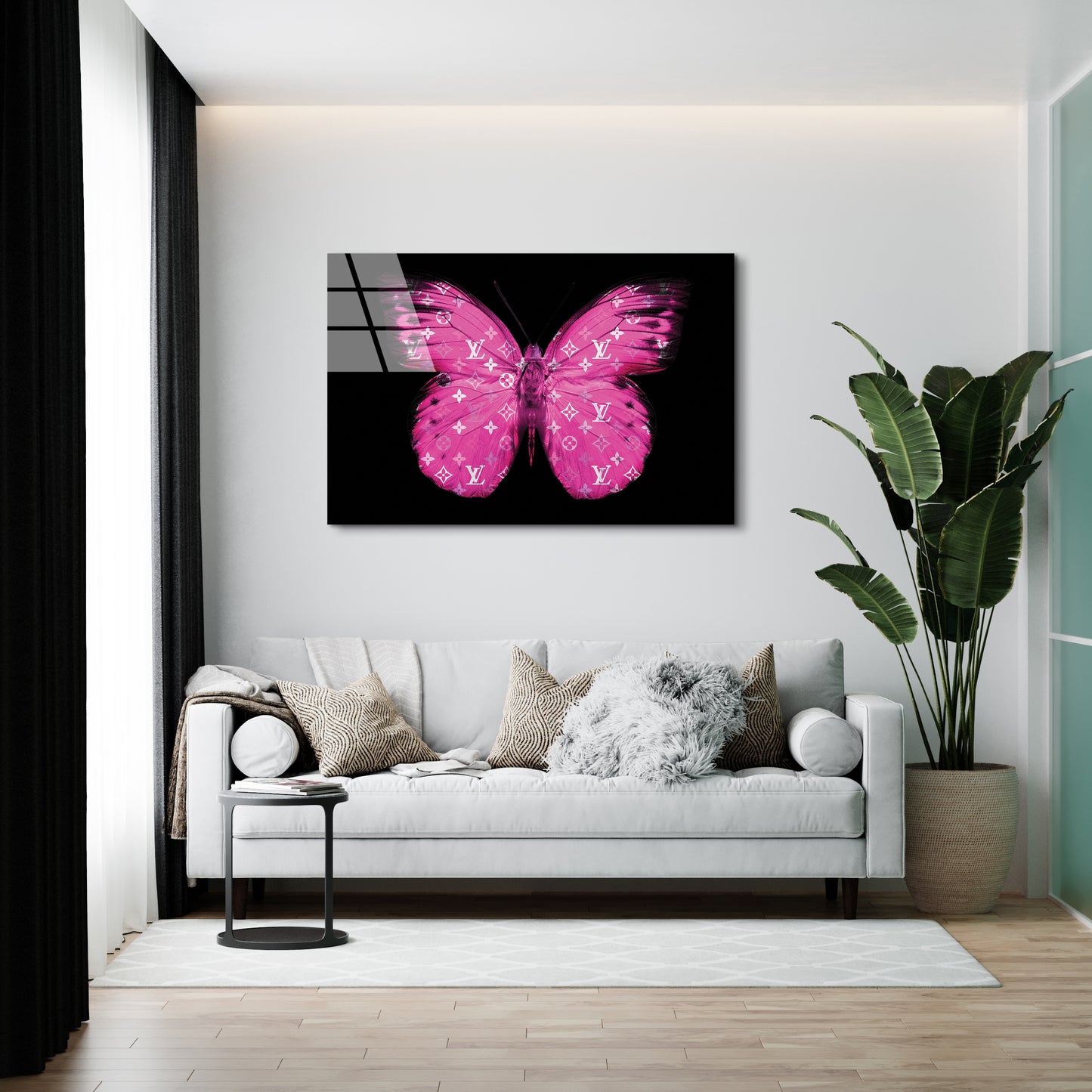 LV - Pink Butterfly