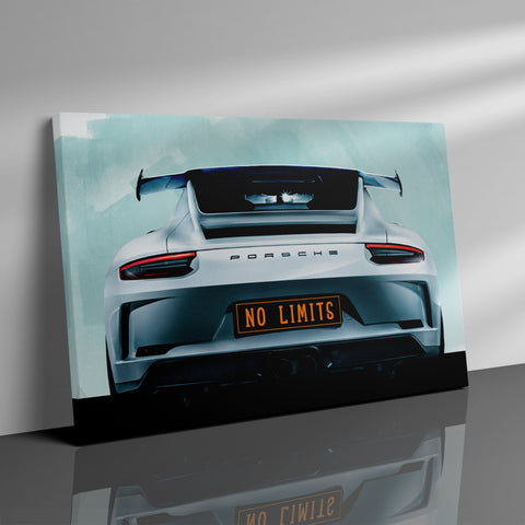 PORSCHE - NO LIMITS - Canvas