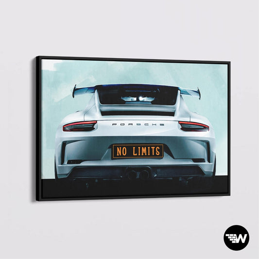 PORSCHE - NO LIMITS - Canvas