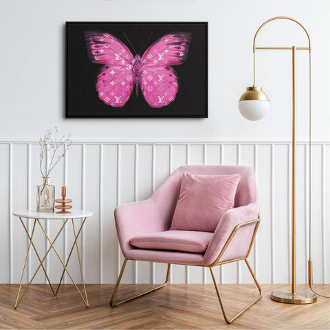LV - Pink Butterfly