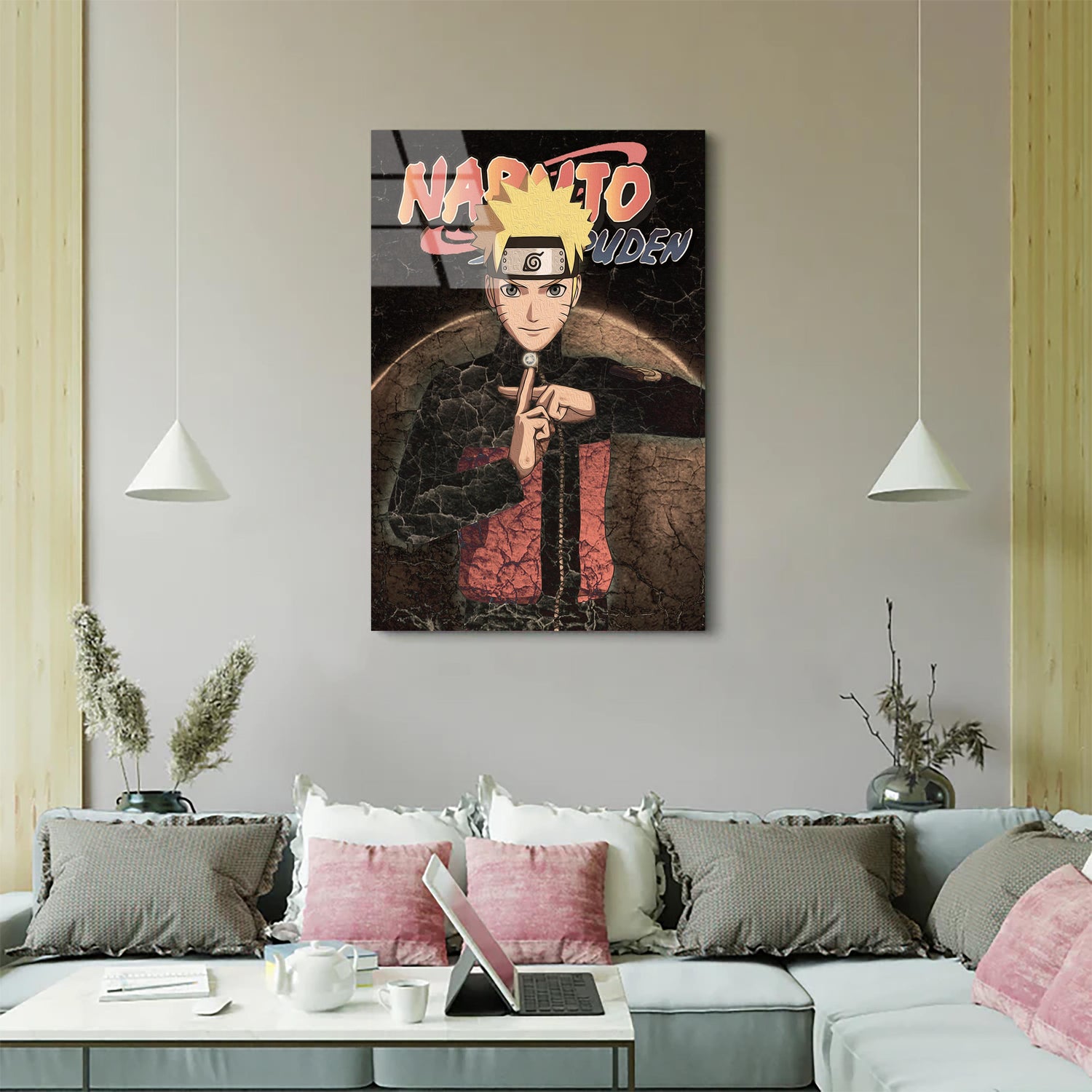 Naruto Uchica Clan Wall painting