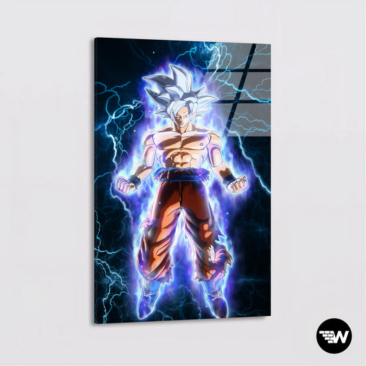 Ultra Instinct Goku - Dragon Ball - Glass