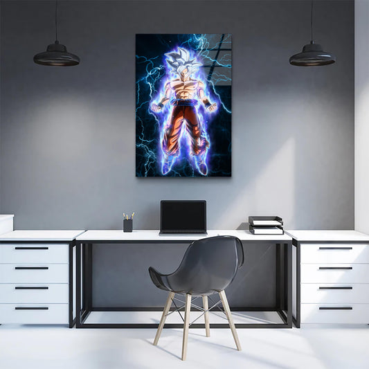 Dragon Ball Goku Poster Lightning