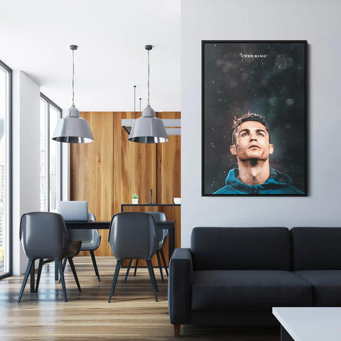 Cristiano Ronaldo 'The King' - Soccer - Poster