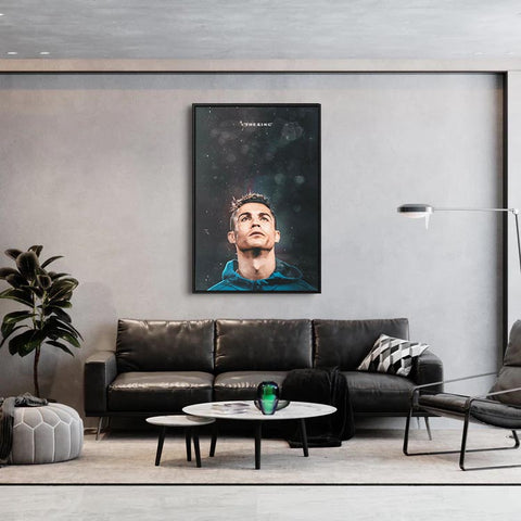 Cristiano Ronaldo 'The King' - Soccer - Poster