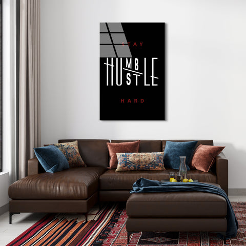 Hustle & Humble - Glass