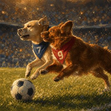 Voorbeeld WK Voetbal portret